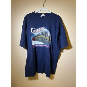 ‎Vintage 1990s, the congressional train museum T-shirt
